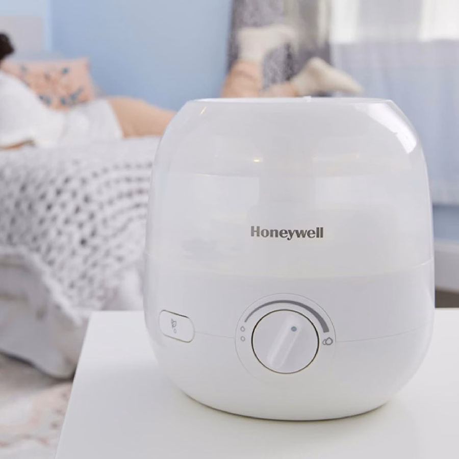 Honeywell Mini Luchtbevochtiger met Koele Mist - Wit, HUL525W