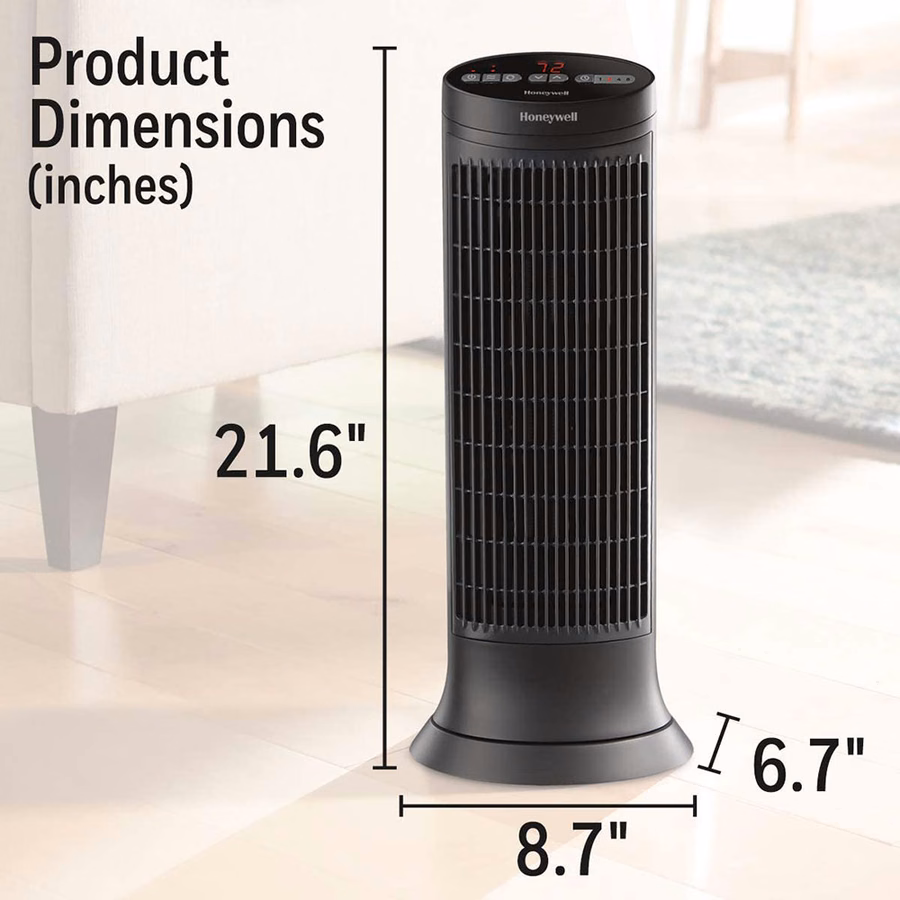 Honeywell digitale keramische torenverwarming, HCE322V